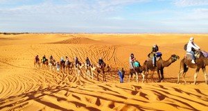 Day 2: Ouarzazate or Skoura - Todra Gorges - Merzouga Dunes (Erg Chebbi)